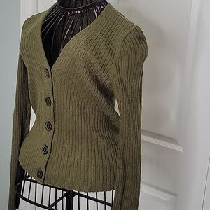 MADEWELL Olive Green Women's Sweater Size Small